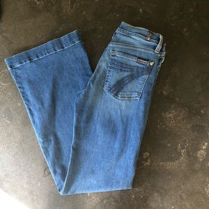 7 For All Mankind Dojo Flare Jeans
